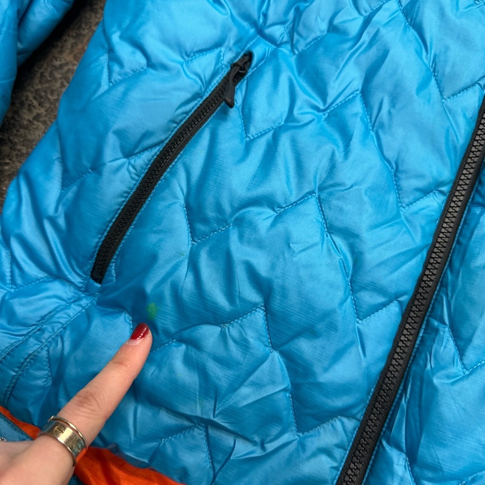 Helly Hansen Puffer Coat Softshell Blue Mens Smal… - image 6